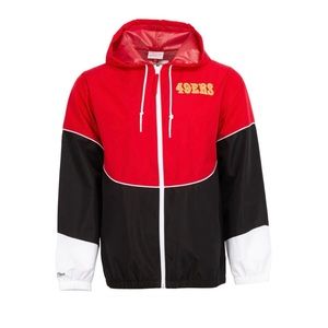 San Francisco 49ers  Mitchell and Ness Windbreaker